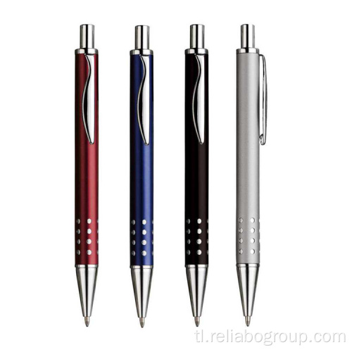 Pampromosyong Pribadong Label na Metal Ballpoint